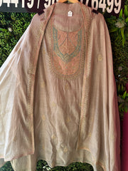 unstitched pure mulmul designer suits.