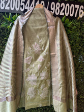 UNSTITCHED PURE RAW SILK CUSHIONING WORK SUITS.