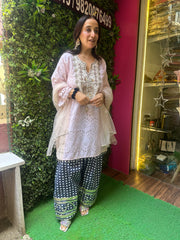 STITCHED HAKOBA COTTON FARSHI SALWAR SUITS.