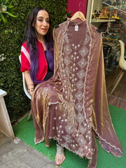 Unstitched Pure FENDI SILK HANDWORK Suits.