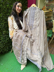 UNSTITCHED DESIGNER MULMUL SUITS.