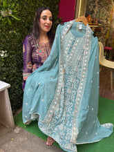 Unstitched Pure MULMUL LUCKNOWI INSPIRED THREAD WORK Suits.