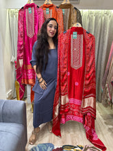 UNSTITCHED PURE GAJJI SILK SUITS.