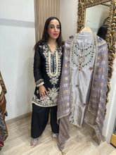 UNSTITCHED PURE TISSUE ORGANZA STONE WORK SUITS.