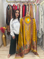 UNSTITCHED PURE OPADA SILK POSITION PRINTING SUITS.