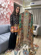 UNSTITCHED PURE TISSUE ORGANZA HANDWORK SUITS.