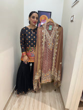 UNSTITCHED PURE TISSUE BANARSI HANDWORK SUITS.