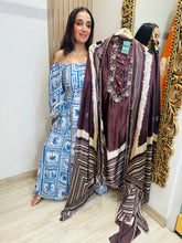UNSTITCHED PURE GAJJI SILK SUITS.