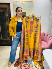 UNSTITCHED PURE OPADA SILK PICHWAI SUITS.