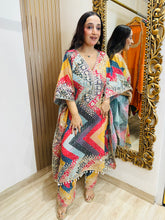 PURE CREPE STITCHED GOTTA WORK KAFTAN SETS.