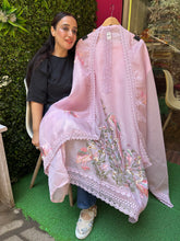 Unstitched PURE SOFT KOTA EMBROIDERED SUITS.