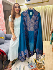 UNSTITCHED PURE BANARSI SILK SUITS