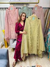 UNSTITCHED PURE CRUSHED SILK PARSI WORK SUITS