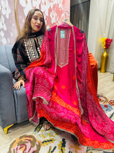 UNSTITCHED PURE GAJJI SILK SUITS.