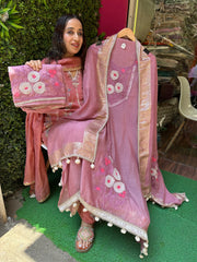 UNSTITCHED DESIGNER MULMUL SUITS.