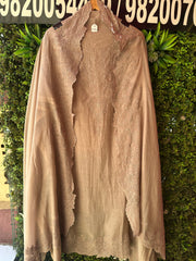 UNSTITCHED DESIGNER MULMUL CUTWORK SUITS.
