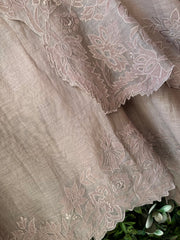 UNSTITCHED DESIGNER MULMUL CUTWORK SUITS.