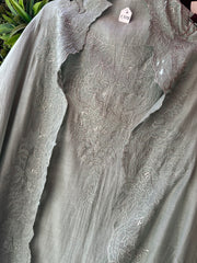 UNSTITCHED DESIGNER MULMUL CUTWORK SUITS.