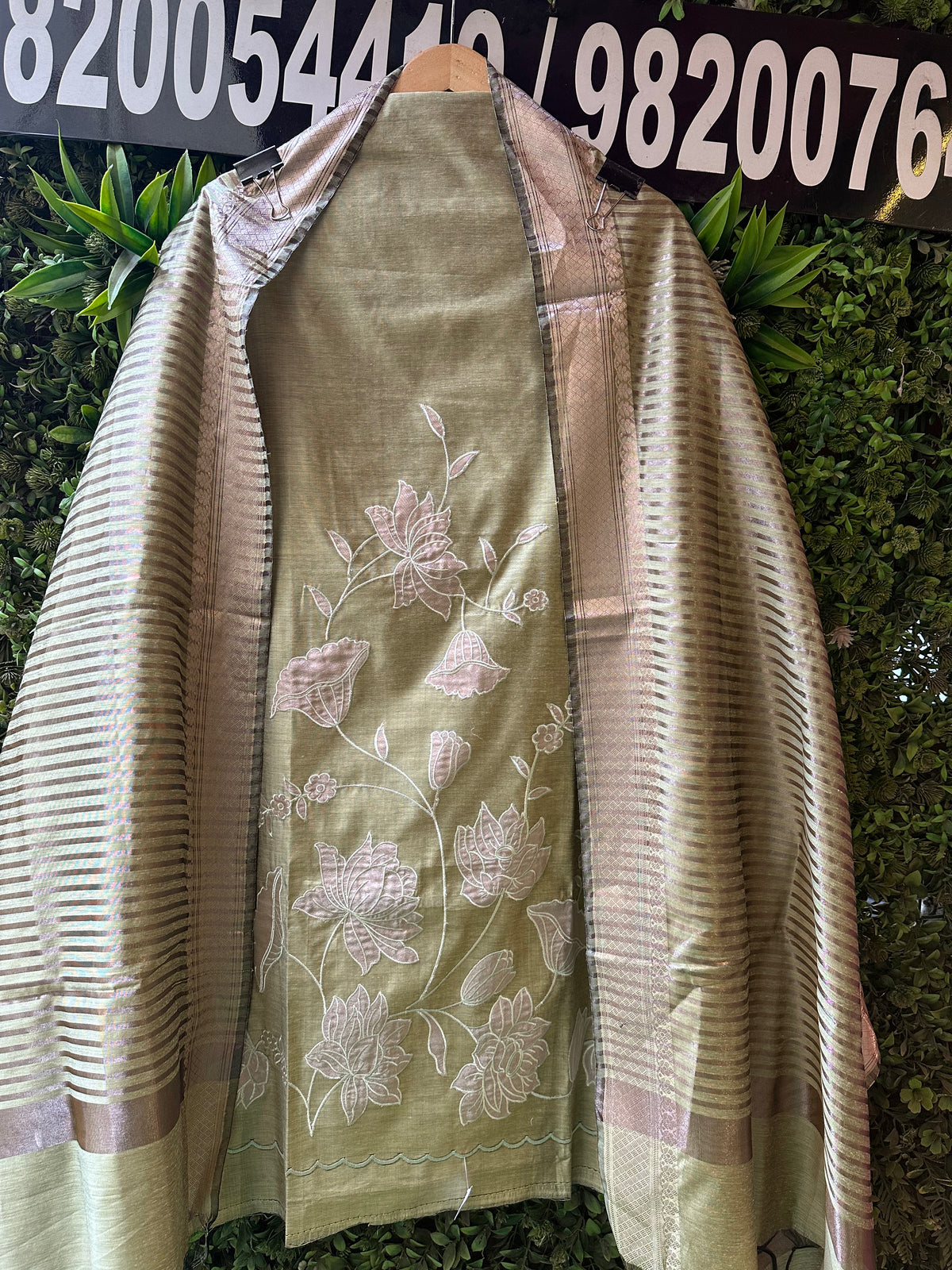 UNSTITCHED PURE RAW SILK CUSHIONING WORK SUITS.