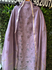 UNSTITCHED PURE MAHESHWARI COTTON CUTWORK SUITS.