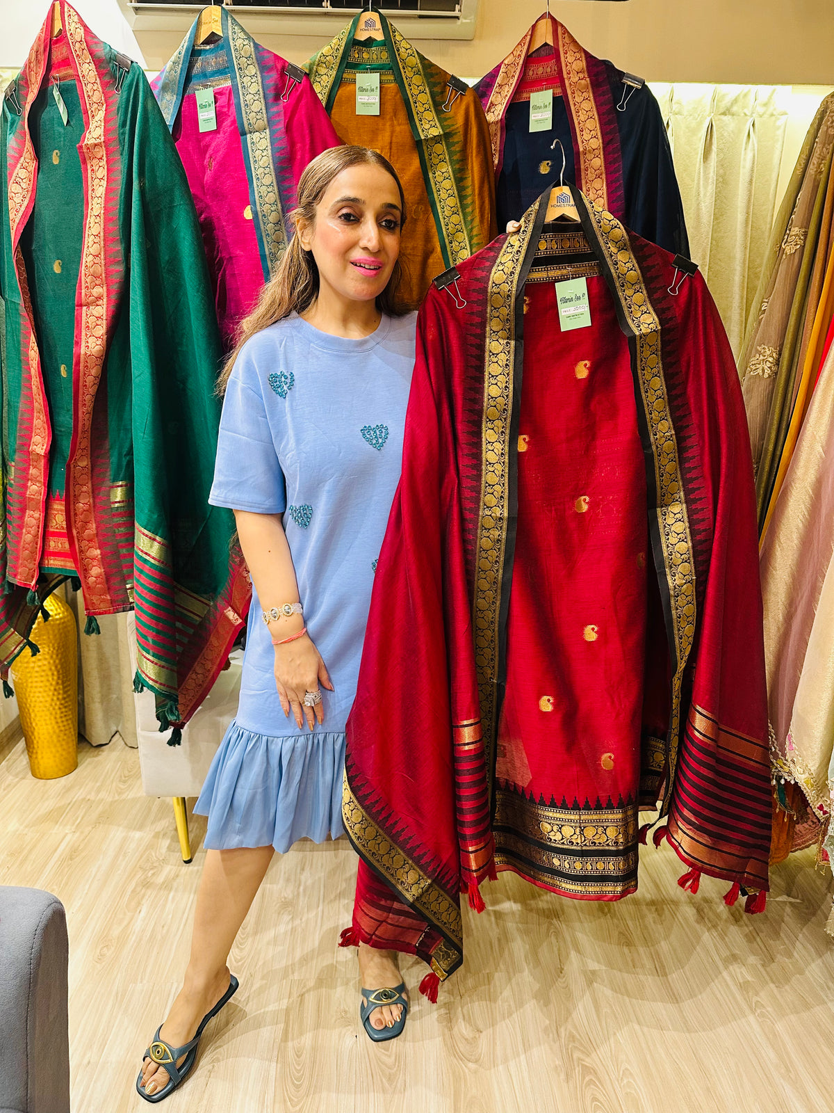 UNSTITCHED PURE JAMDANI WEAVING SUITS.
