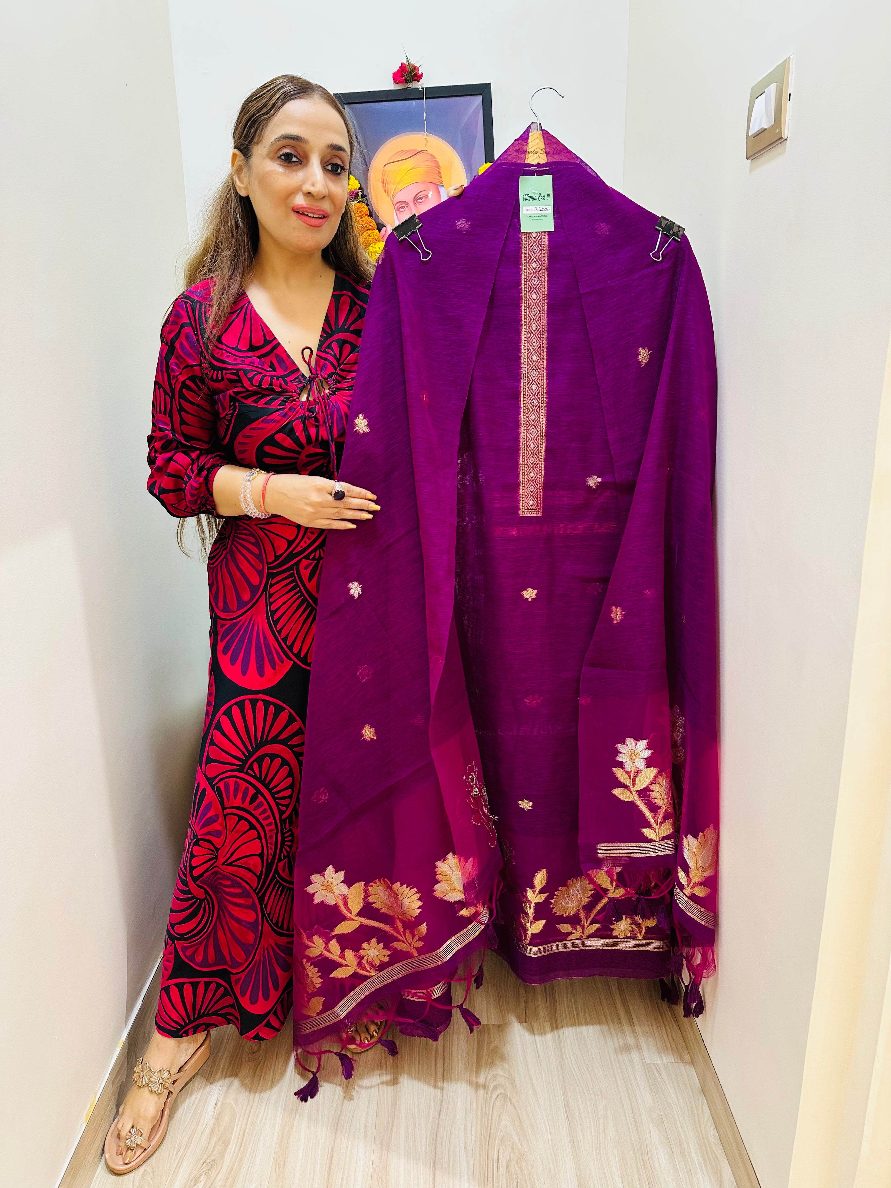 UNSTITCHED PURE JAMDANI WEAVING SUITS.