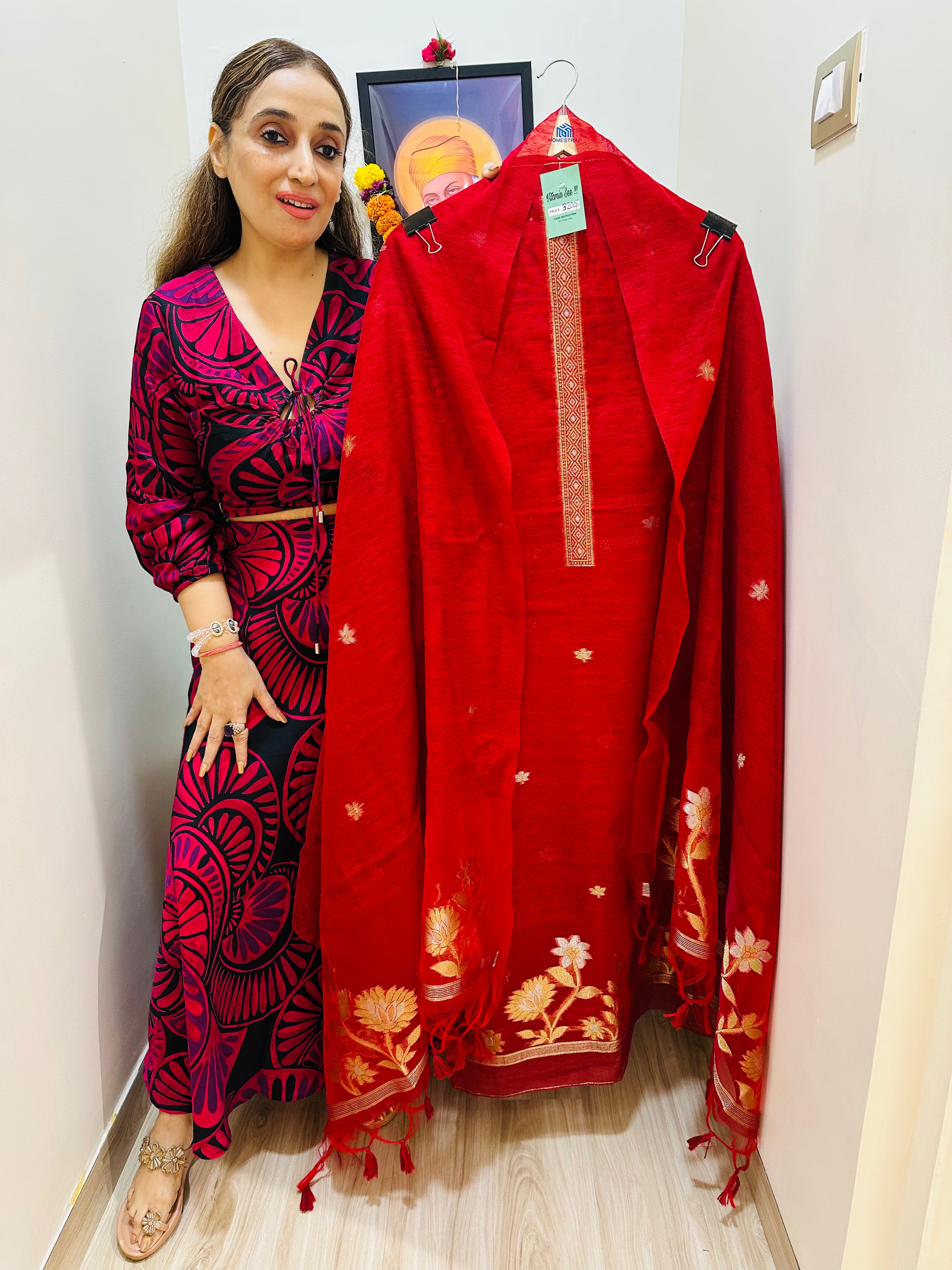 UNSTITCHED PURE JAMDANI WEAVING SUITS.
