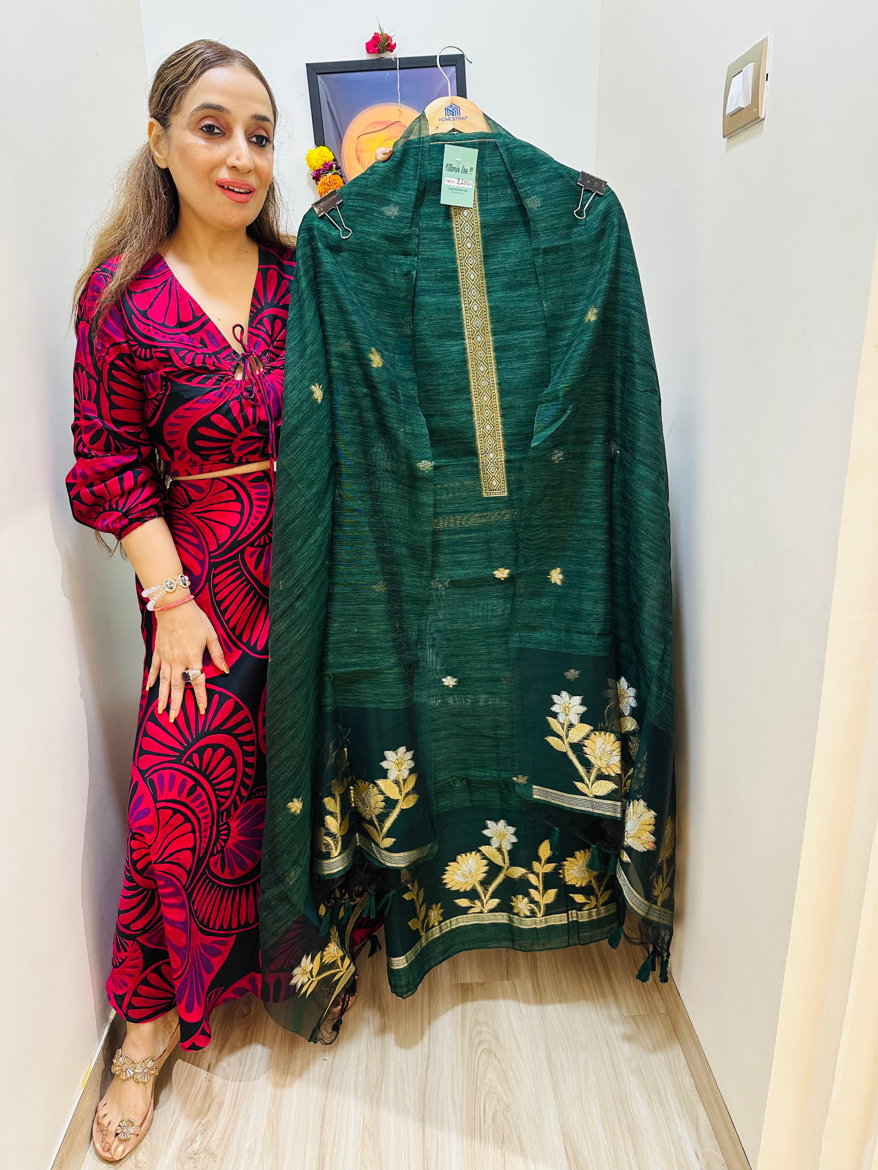 UNSTITCHED PURE JAMDANI WEAVING SUITS.