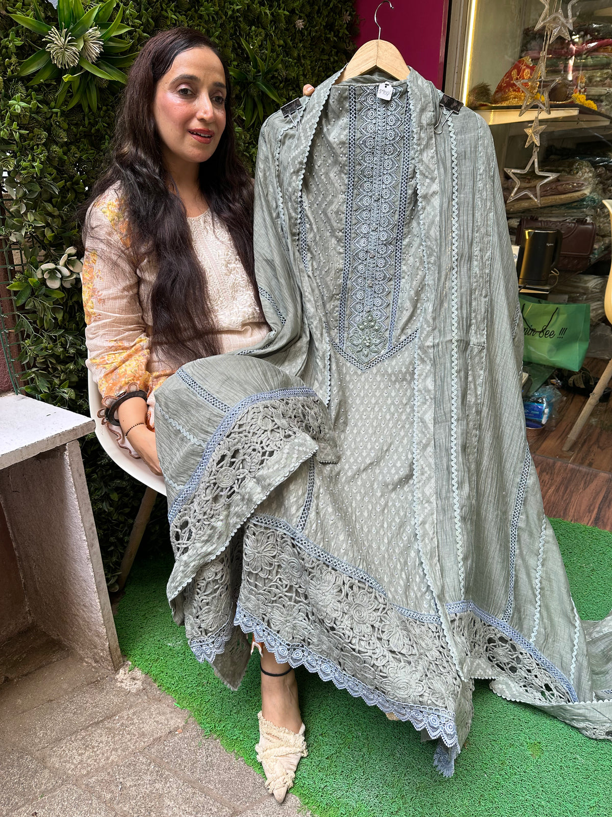 UNSTITCHED DESIGNER MULMUL SUITS.
