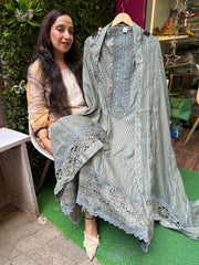 UNSTITCHED DESIGNER MULMUL SUITS.