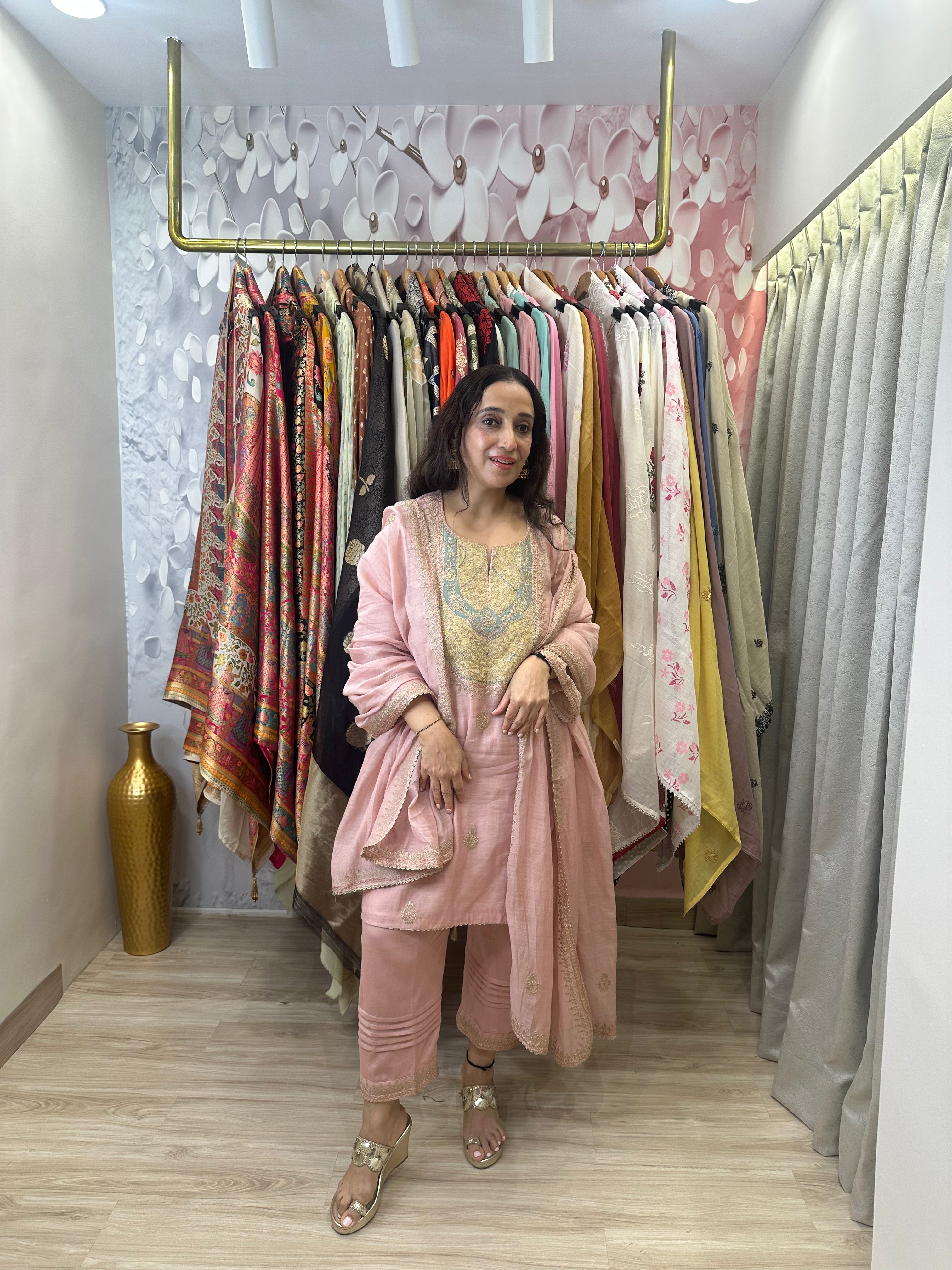 Unstitched pure designer MULMUL SUITS.