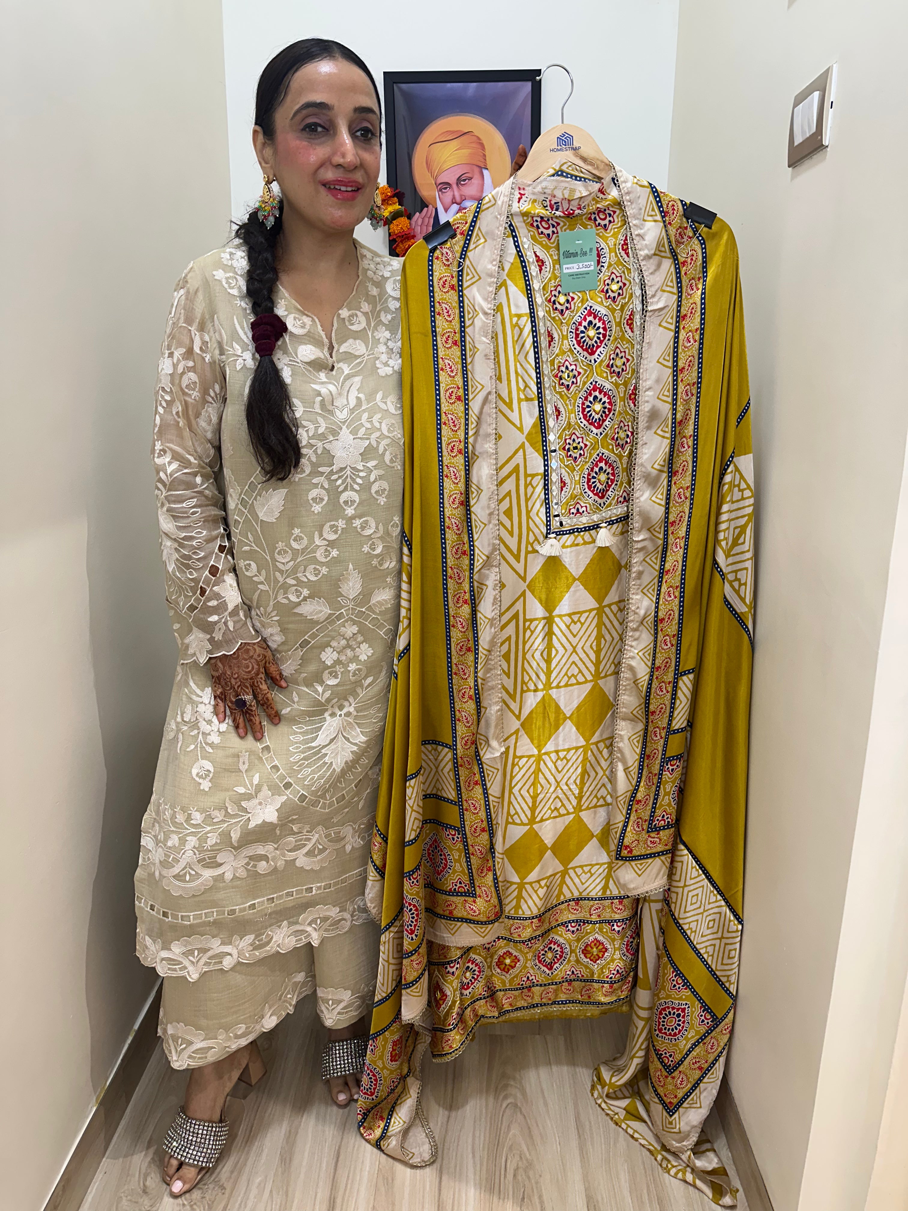 UNSTITCHED PURE GAJJI SILK SUITS.