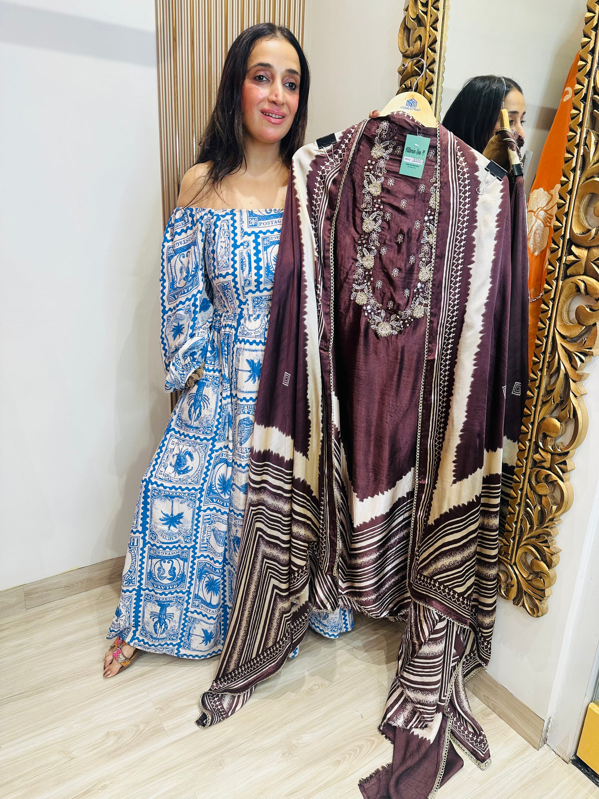 UNSTITCHED PURE GAJJI SILK SUITS.