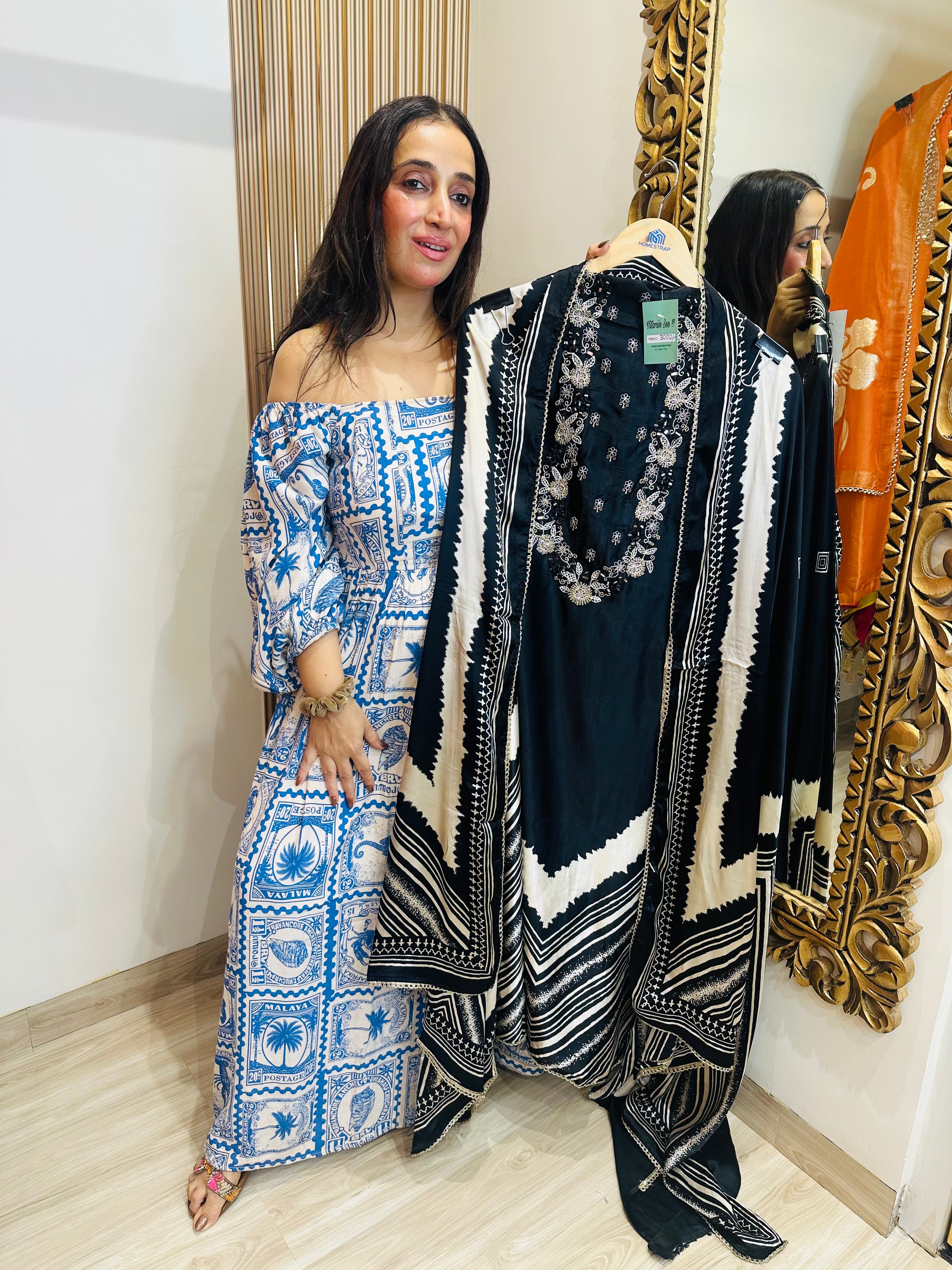 UNSTITCHED PURE GAJJI SILK SUITS.