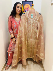 UNSTITCHED PURE CRUSH SILK SUITS.