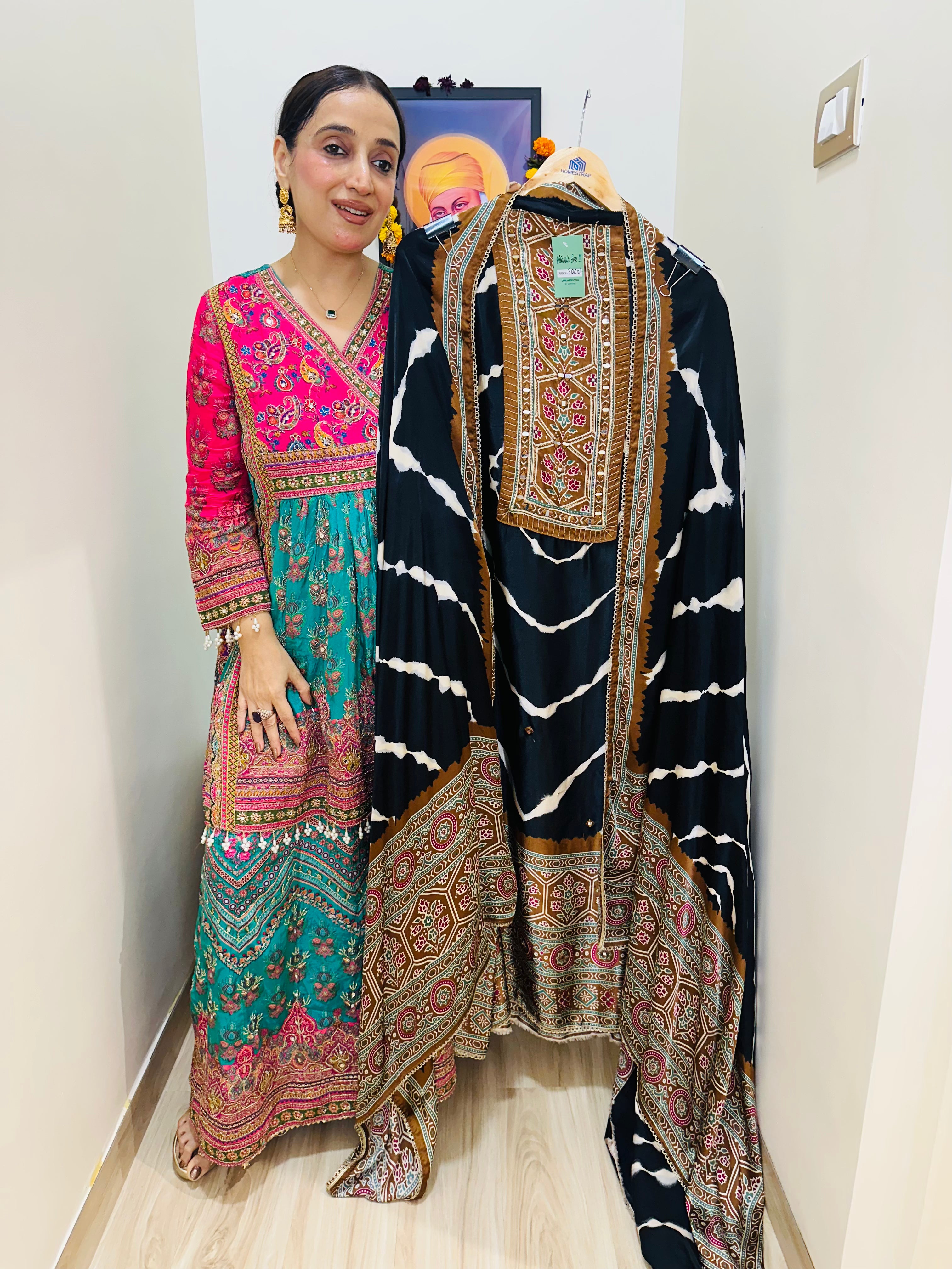 UNSTITCHED PURE GAJJI SILK SUITS.