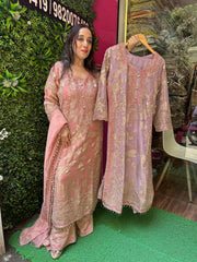 STITCHED HANDWORK SUITS.